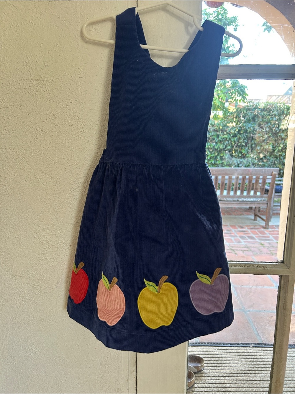 Mini Boden Pinafore Dress - size 3-4YRs